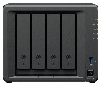 Synology DS925+ /12T | 4-zatokowy serwer NAS w zestawie z dyskami o łącznej pojemności 12TB, Tower