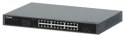 Intellinet 561907 Switch Gigabit 24x RJ45 PoE+ 370W, 2x SFP 1GbE