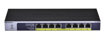 Netgear GS108PP-100EUS 8PT POE/POE+ GIGABIT UNMANAG