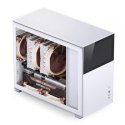 Jonsbo D31 Screen obudowa Micro-ATX, Tempered Glass - biały