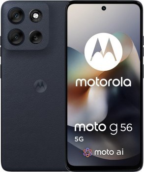 Smartfon Motorola moto g56 5G PB7Y0030PL Dimensity 7060 6,72'' 120Hz 8GB 256GB 5G DS And15 grafitowy
