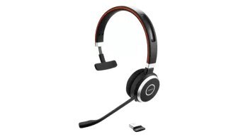 Słuchawki bezprzewodowe Jabra Evolve 65 TE USB-A MS Mono - 6693833-309