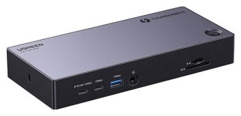 Replikator - Ugreen 13w1 Revodok Max 313 TB 4 | 2x USB 3.0 | USB 3.2 | USB-C 3.2 | HDMI 2.1 | DisplayPort 1.4 | SD/microSD | RJ4