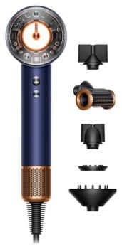 Suszarka - Dyson Supersonic Nural Straight+Wavy błękit pruski/miedź