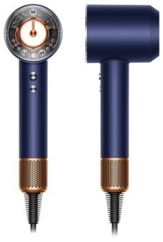 Suszarka - Dyson Supersonic Nural Straight+Wavy błękit pruski/miedź