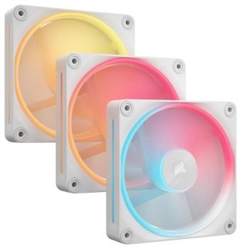 Corsair iCUE LINK LX120-R RGB PWM 3-pack + Hub White CO-9051054-WW