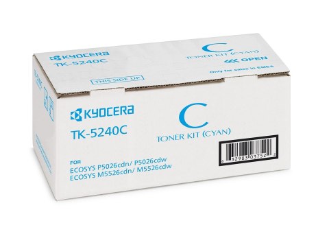 Kyocera Toner TK-5240C TK-5240 1T02R7CNL0 Niebieski