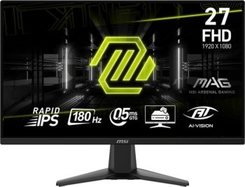 MSI MAG 275F - 27'' | Rapid IPS | Full HD | 0.5ms (Min.) | 180Hz
