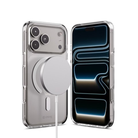 CRONG Etui Clear MAG Cover iPhone 17 Pro MagSafe Przezroczyste
