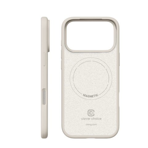 CRONG Etui Color Cover Magnetic iPhone 17 Pro MagSafe Kamienny beż