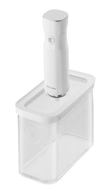 ZWILLING 1026082 Prostokątny Pojemnik 5,4 l Przezroczysty, Biały 5 szt.