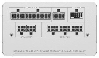 Zasilacz - Corsair RM1000e 2025 RMe Series CP-9020294-EU White