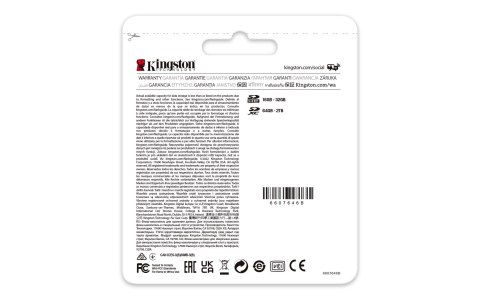 KINGSTON microSDXC Canvas 256GB React Plus UHS-II