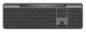 Klawiatura bezprzewodowa Logitech Signature Slim Solar+ K980s for Business grafitowa 920-013764