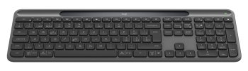 Klawiatura bezprzewodowa Logitech Signature Slim Solar+ K980s for Business grafitowa 920-013764