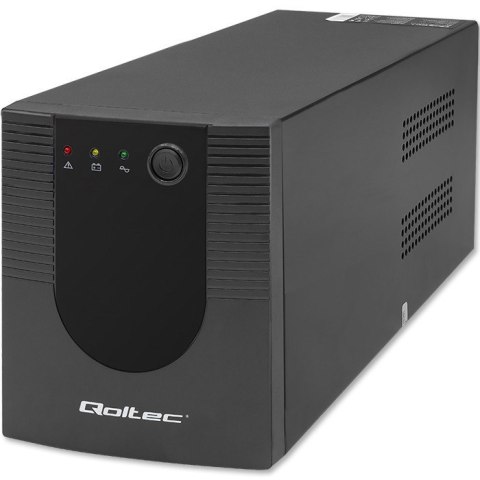 Qoltec 53777 zasilacz UPS Technologia line-interactive 2 kVA 1200 W 4 x gniazdo sieciowe