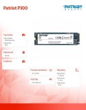Patriot Dysk SSD P300 512GB M.2 PCIe Gen 3 x4 1700/1200