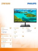 Philips Monitor 275E1S 27'' IPS HDMI DP FreeSync