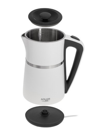 Adler Czajnik 1.7l biały AD 1355w