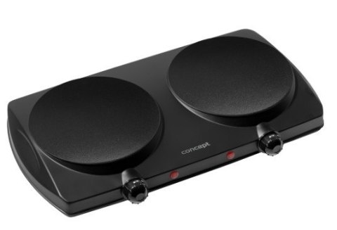 Concept Kuchenka elektryczna dwupalnikowa czarna VE3060