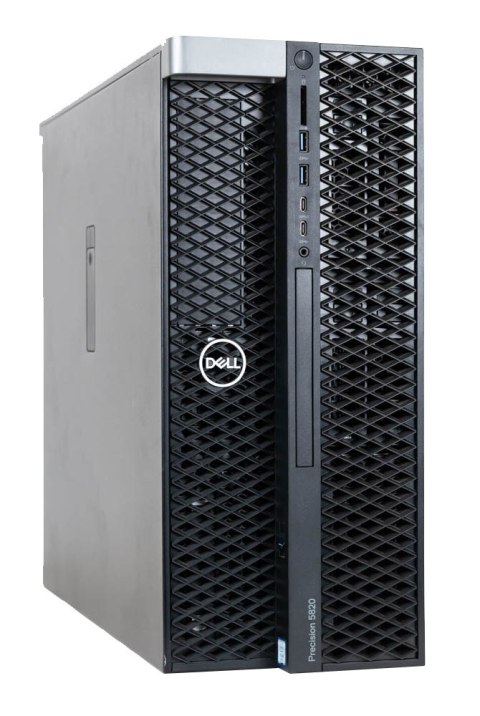 Stacja robocza poleasingowa Dell Precision 5820 Tower Xeon W-2235 64GB RAM 2TB + 4TB SSD RTX A4000 Windows 11 Pro COA