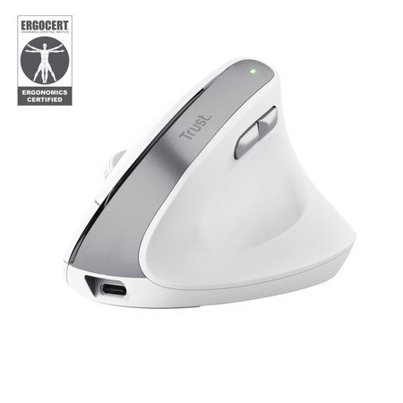 Mysz Trust BAYO II ERGONOMIC WIRELESS White