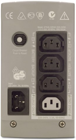 Zasilacz awaryjny APC Back-UPS CS 325 BK325I 350VA