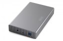 Digitus Obudowa USB 3.0 na dysk SSD/HDD 2.5" oraz 3.5" SATA III max. 16 TB z zasilaczem, aluminiowa