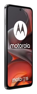 Smartfon Motorola moto g15, 17.1 cm (6.72"), 4 GB RAM, 128 GB ROM, 50 MP kamera, Android 15, kolor szary