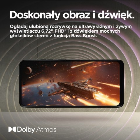 Smartfon Motorola moto g15, 17.1 cm (6.72"), 4 GB RAM, 128 GB ROM, 50 MP kamera, Android 15, kolor szary