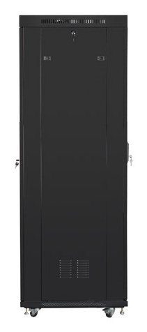 Lanberg FF01-8842-12BL stojak 42U Stojak wolnostojący Czarny
