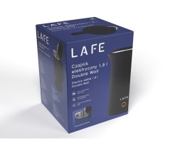 Lafe Czajnik elektryczny z podwójną ścianką Double Wall Czarny