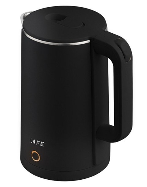 Lafe Czajnik elektryczny z podwójną ścianką Double Wall Czarny
