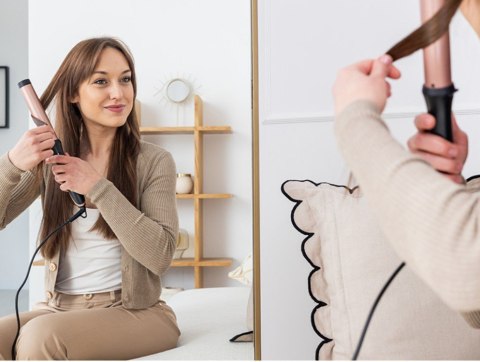 Lafe Lokówka do włosów Sleek and Shine Curier 32 mm