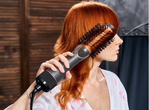 Lafe Lokówko-suszarka Sleek and Shine Brush