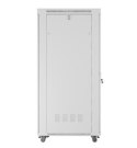 SZAFA INSTALACYJNA RACK STOJĄCA 19" 42U 800X1000 SZARA DRZWI SZKLANE LCD LANBERG (FLAT PACK) V2