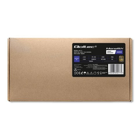 QOLTEC ZASILACZ PCI-E SMART 1600W