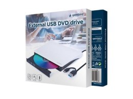 Gembird Napęd DVD na USB zewnętrzny DVD-USB-031-BW czarno-biały