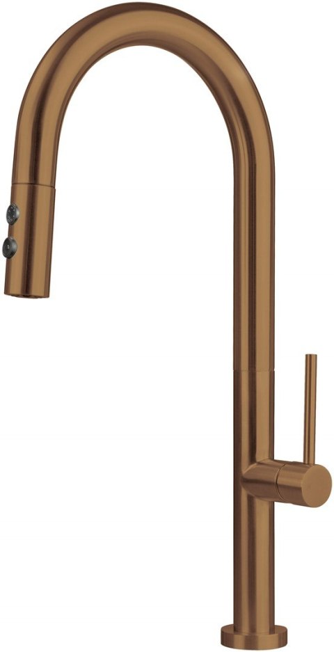 Bateria kuchenna z wyciąganą wylewką - 2 rodzaje strumienia