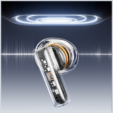 AWEI Słuchawki bluetooth ENC TP100 5.4 TWS LCD czarne