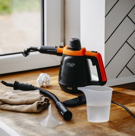 Adler Czyścik parowy z zestawem końcówek AD 7038bo