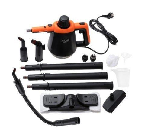 Adler Czyścik parowy z zestawem końcówek AD 7038bo