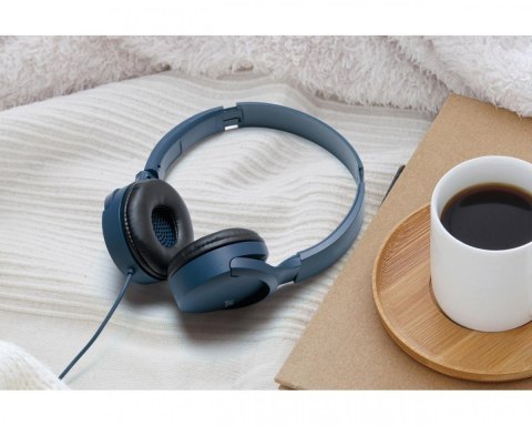 JVC Słuchawki HA-S33UC niebieskie