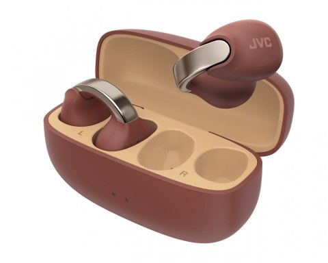 JVC Słuchawki bezprzewodowe HA-NP1T kasztanowe