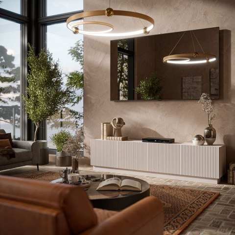 Szafka RTV LIVERTI 200x42x48 kaszmir