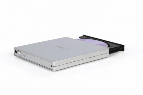 Gembird Napęd zewnętrzny DVD na USB DVD-USB-021-SV srebrny