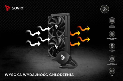 Savio Chłodzenie wodne NOX 240 mm