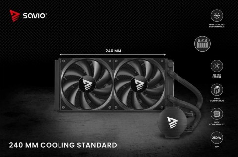 Savio Chłodzenie wodne NOX 240 mm