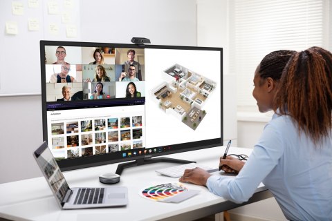 Iiyama ProLite X4373UHSU-B1 monitor komputerowy 108 cm (42.5") 3840 x 2160 px 4K Ultra HD Czarny