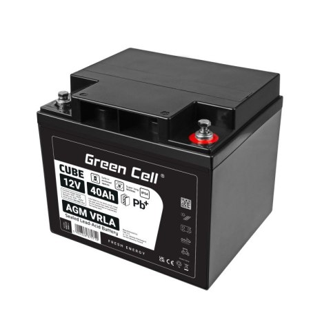 Green Cell Akumulator AGM VRLA 12V 40Ah IP54